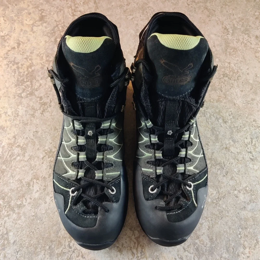 Salewa Alp Train Mid GTX Pelle Hiking Boots Gore-Tex Women's 8‎ * Barely Worn.